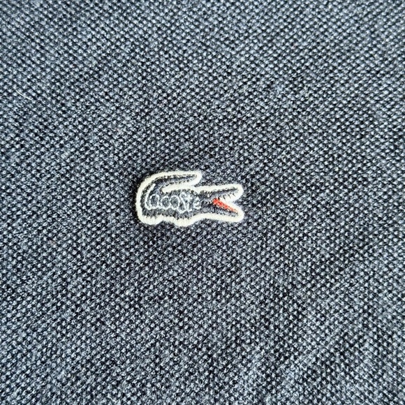 Lacoste Paris Lightweight Pure Wool Polo Sweater Size XL - Picture 5 of 12